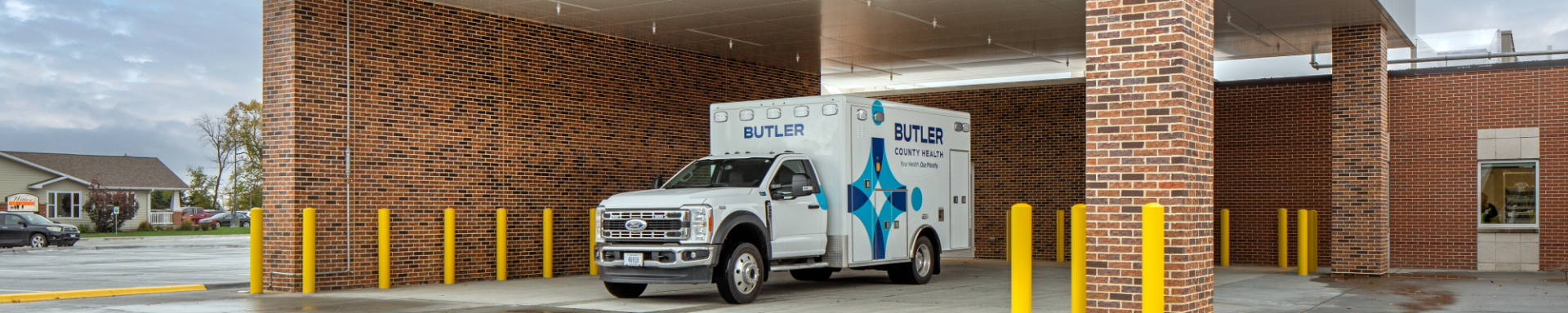 ER Entrance Ambulance