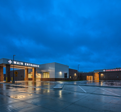 OutsideEntranceLighted